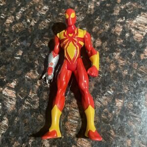 2014 Marvel Ultimate Spider-Man Web Warriors Iron Spider Hasbro 6" Action Figure